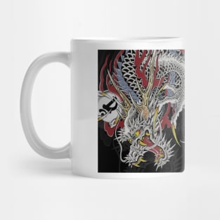 The dragon and the carp Yakuza tattoos Mug